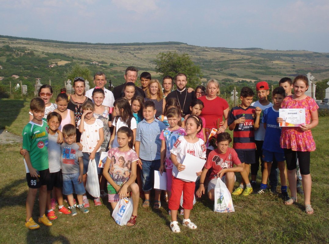 Tabără pentru copii, în Parohia Pintic, Protopopiatul Dej 70309