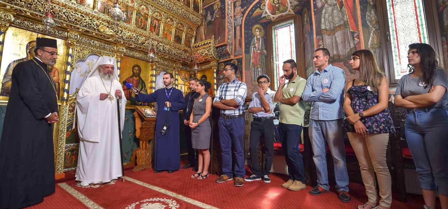 Tineri iordanieni în vizită la Patriarhia Română 69917