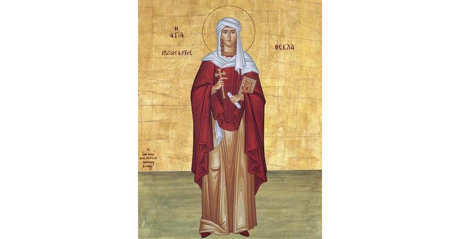 Sfânta întâia Mare Muceniță şi întocmai cu Apostolii Tecla; Sfântul Cuvios Siluan Atonitul 69439