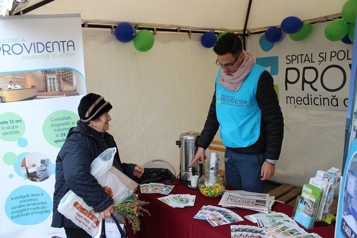 Sprijin şi îngrijiri medicale pentru pelerinii Cuvioasei, din partea Spitalului şi Policlinicii „Providenţa“ 68832