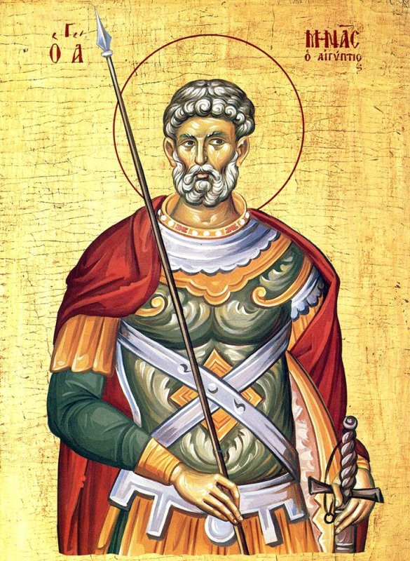 Sf. Mc. Mina, Victor şi Vichentie; Sf. Mc. Ştefanida; Sf. Cuv. Teodor Studitul 68299