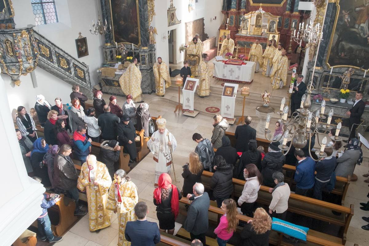 Prima sărbătorire a hramului în parohia românească din Freiburg 68118