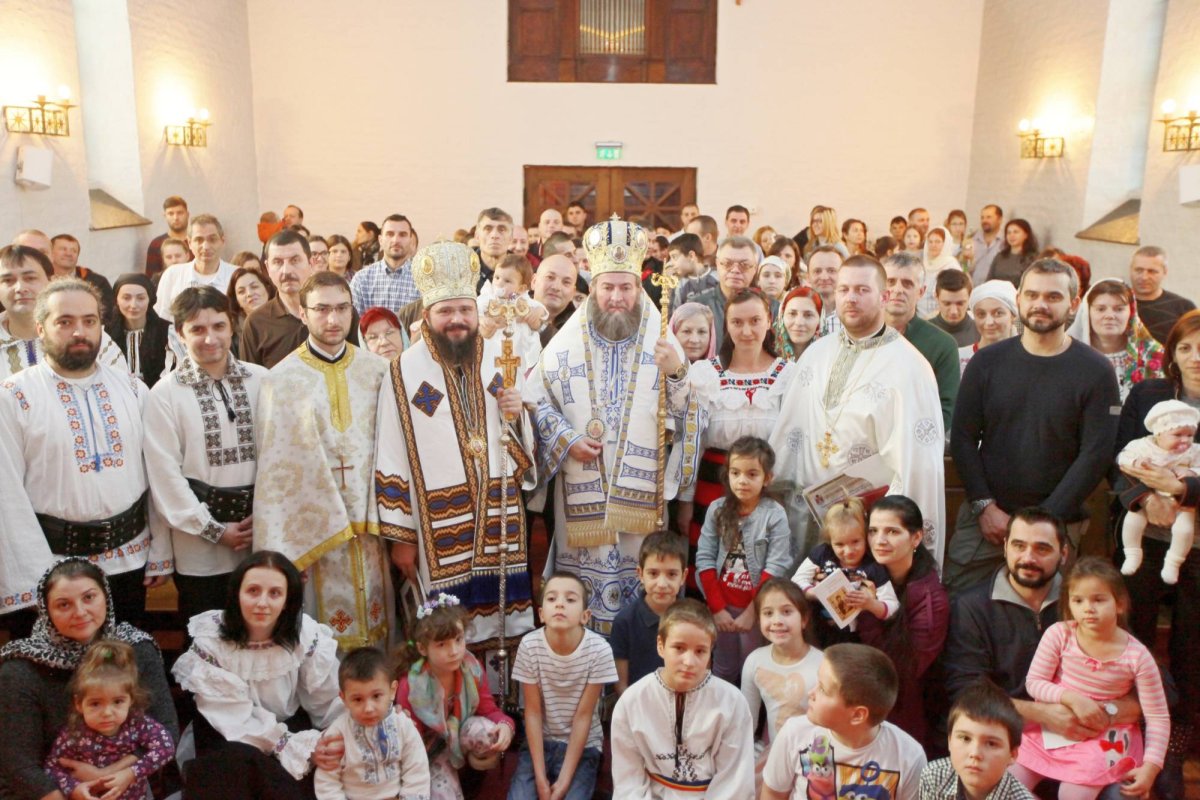 PS Iustin Sigheteanul, în vizită la românii din Bergen, Norvegia 68085