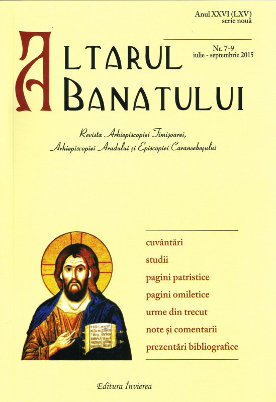 Un nou număr al revistei „Altarul Banatului” 67626