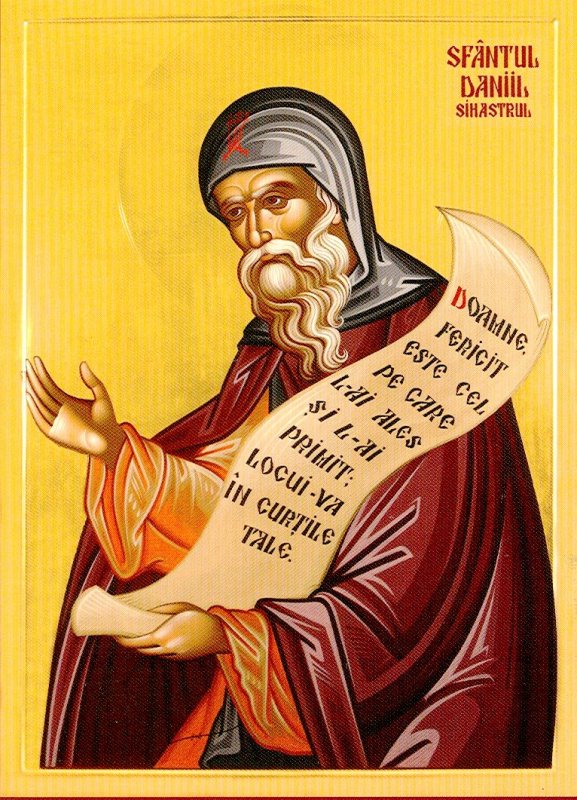 Sfântul Cuvios Daniil Sihastrul; Sfinţii Mucenic Sebastian şi Zoe;  Sfântul Ierarh Modest, Patriarhul Ierusalimului 67522