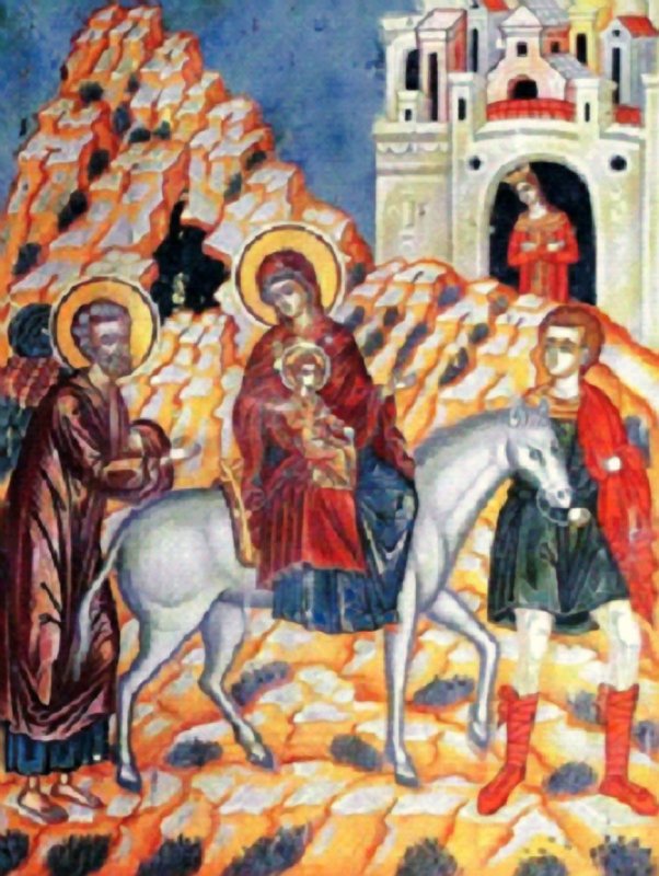 Maica Domnului cu Pruncul în Egipt - note apocrife 67375