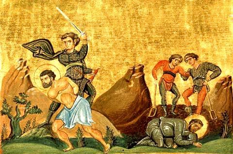 Sfinţii Mucenici Teopempt şi Teonas; Sfânta Cuvioasă Sinclitichia  (Ajunul Botezului Domnului. Post) 67279