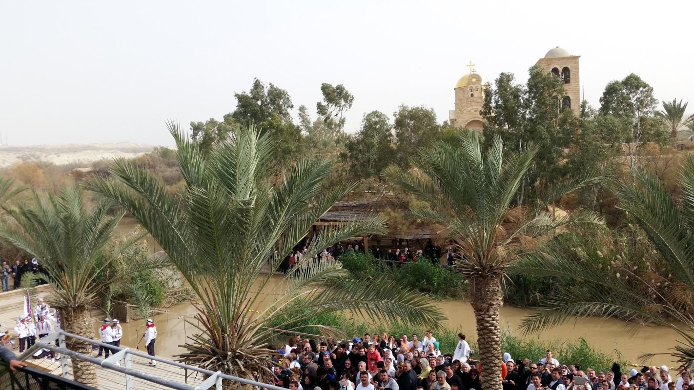 Boboteaza a fost prăznuită la Locurile Sfinte 66397