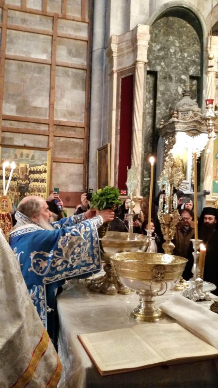 Boboteaza a fost prăznuită la Locurile Sfinte 66399