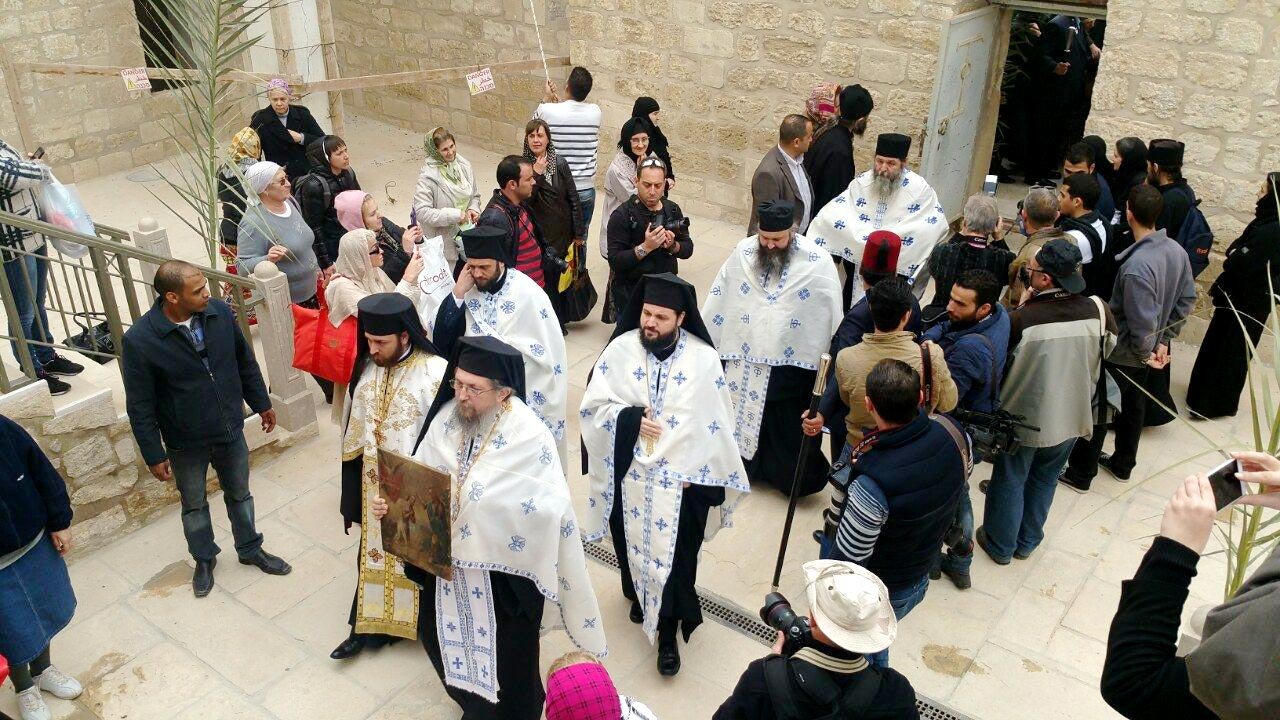 Boboteaza a fost prăznuită la Locurile Sfinte 66401