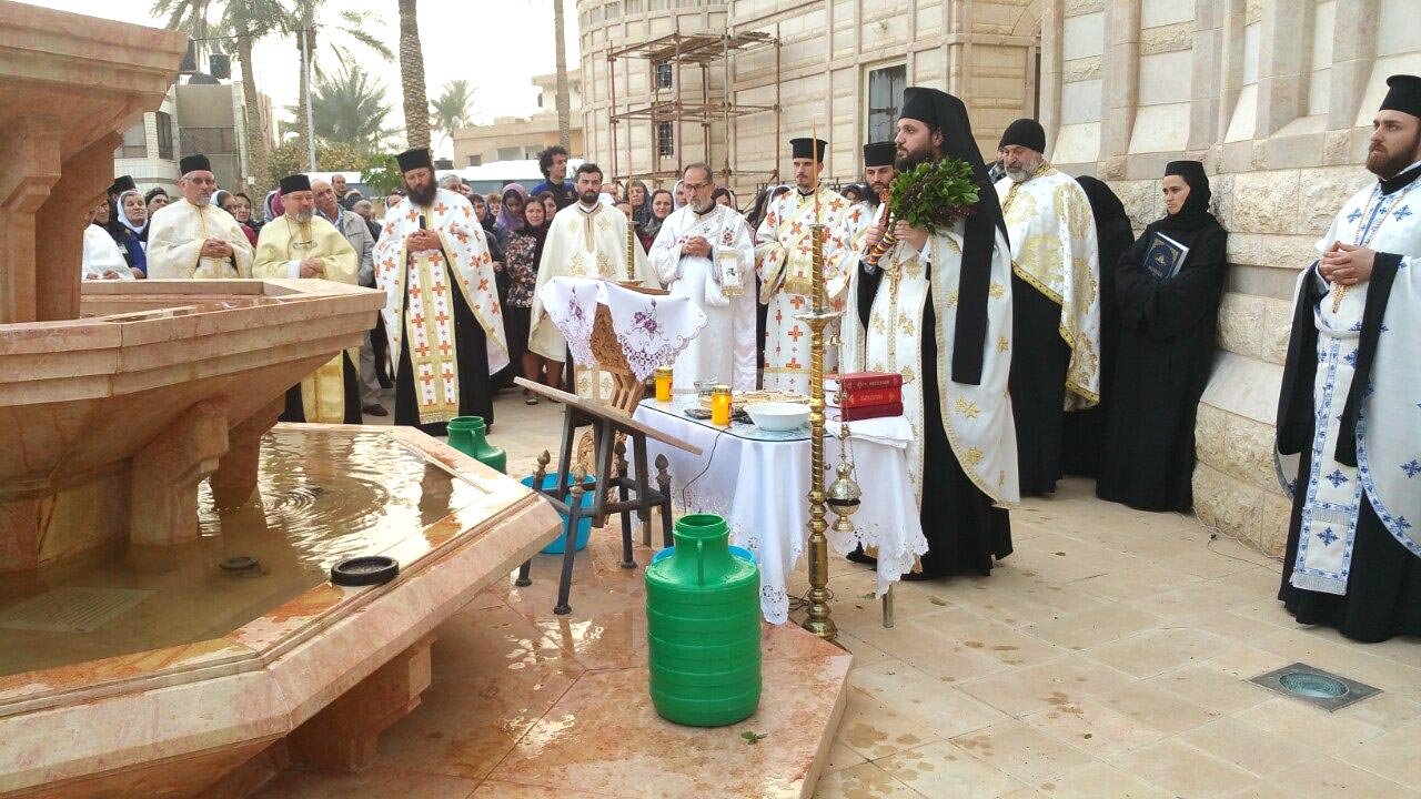 Boboteaza a fost prăznuită la Locurile Sfinte 66402