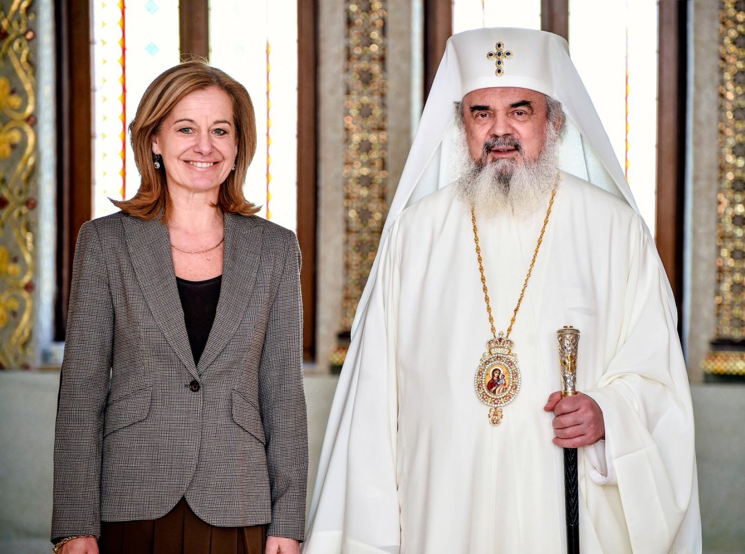 Ambasadorul Olandei la Bucureşti în vizită de prezentare la Patriarhia Română 65372