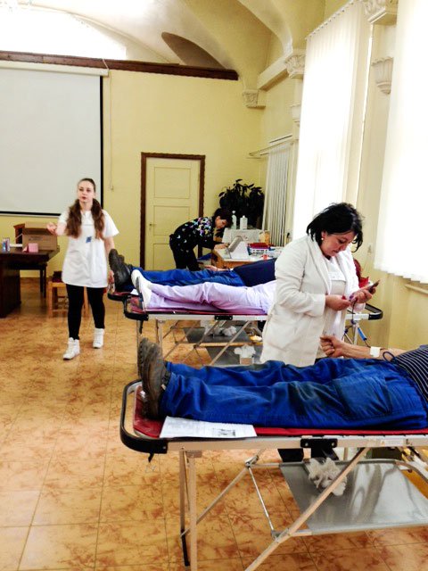 O nouă acţiune de donare  de sânge la Câmpina 64580