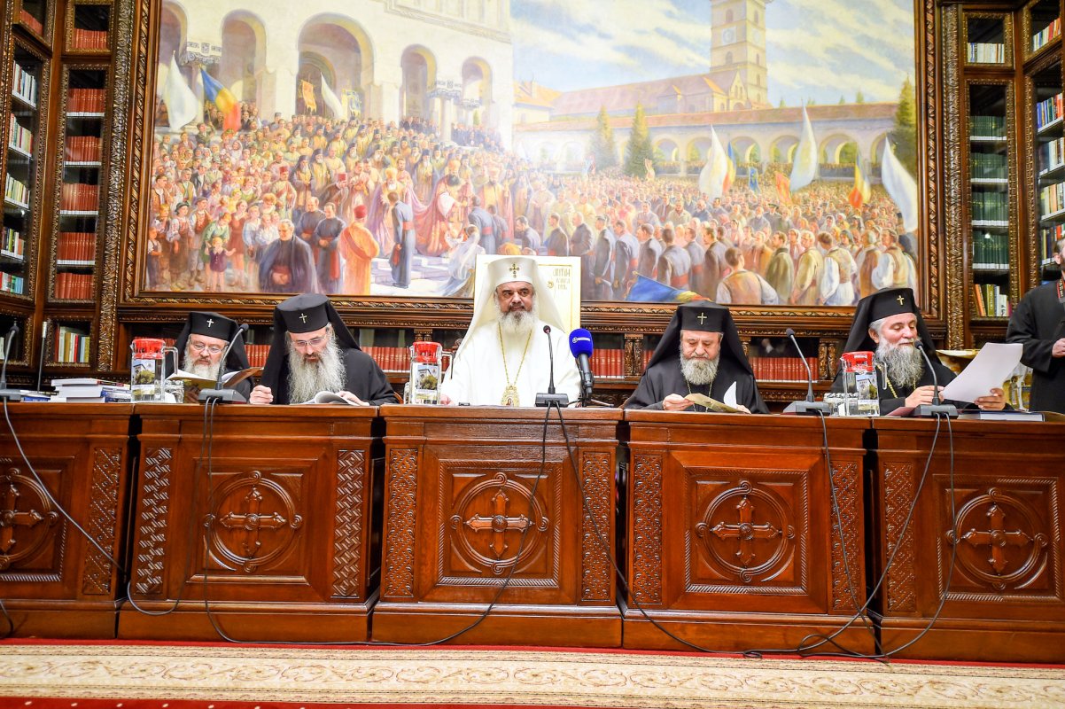 Ședinţă de lucru a Sfântului Sinod 64495