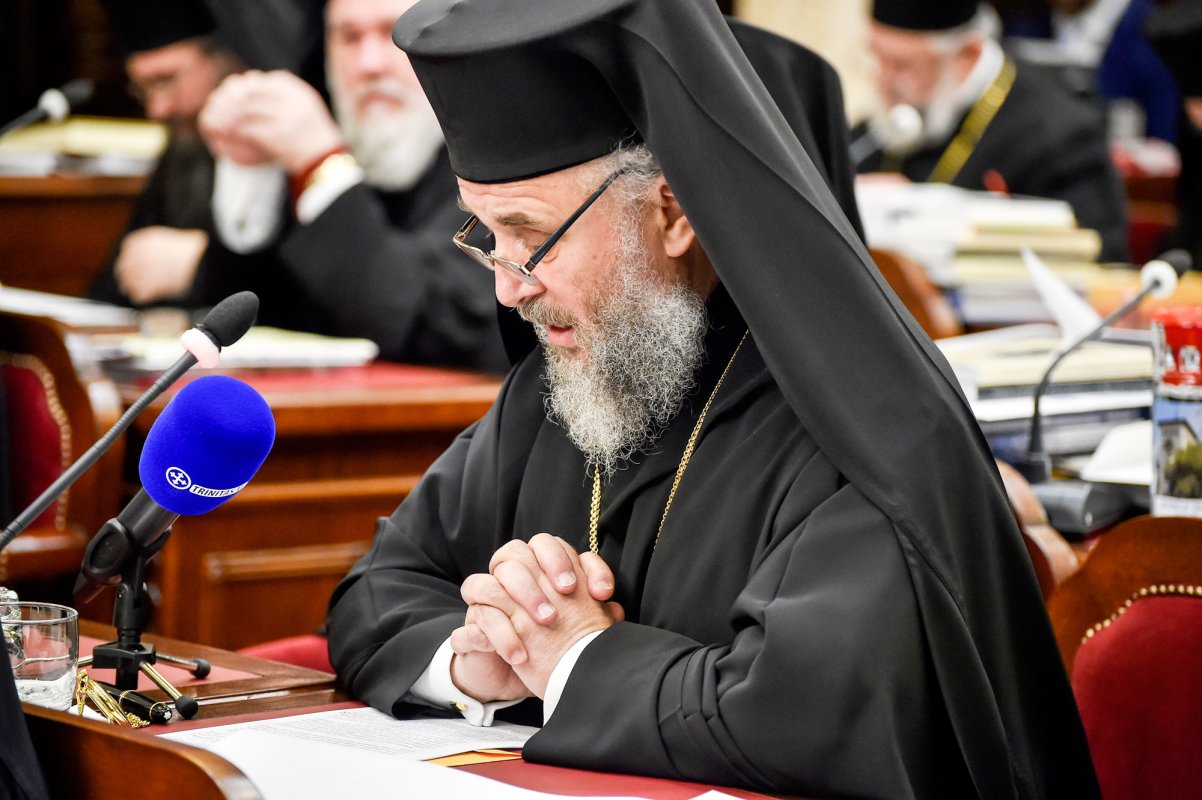 Ședinţă de lucru a Sfântului Sinod 64498