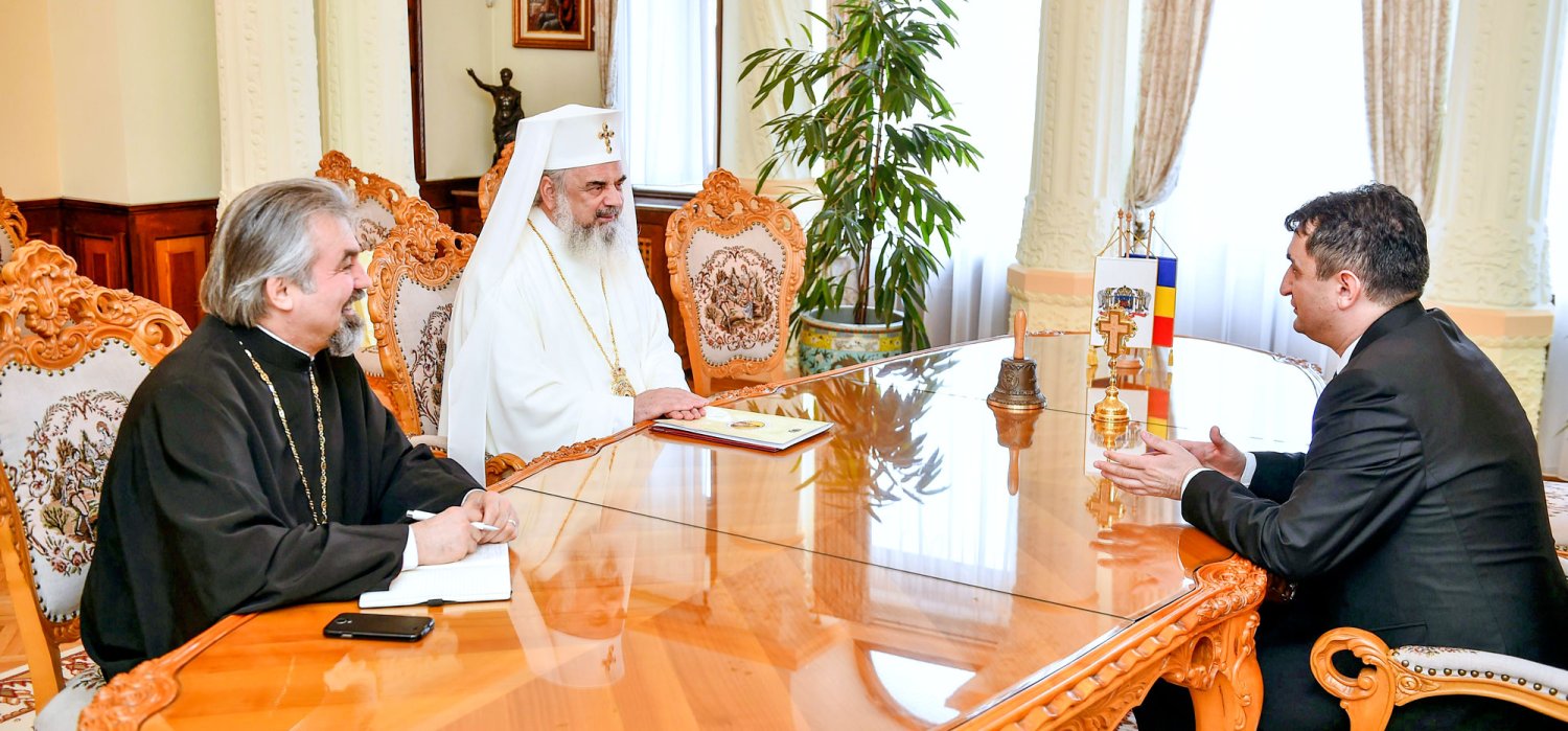 Ambasadorul Bosniei şi Herţegovinei la Bucureşti în vizită de prezentare la Patriarhia Română 64272