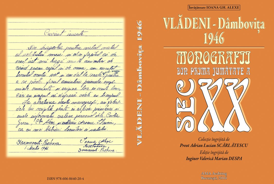 Restituirea unor valoroase monografii parohiale 63989