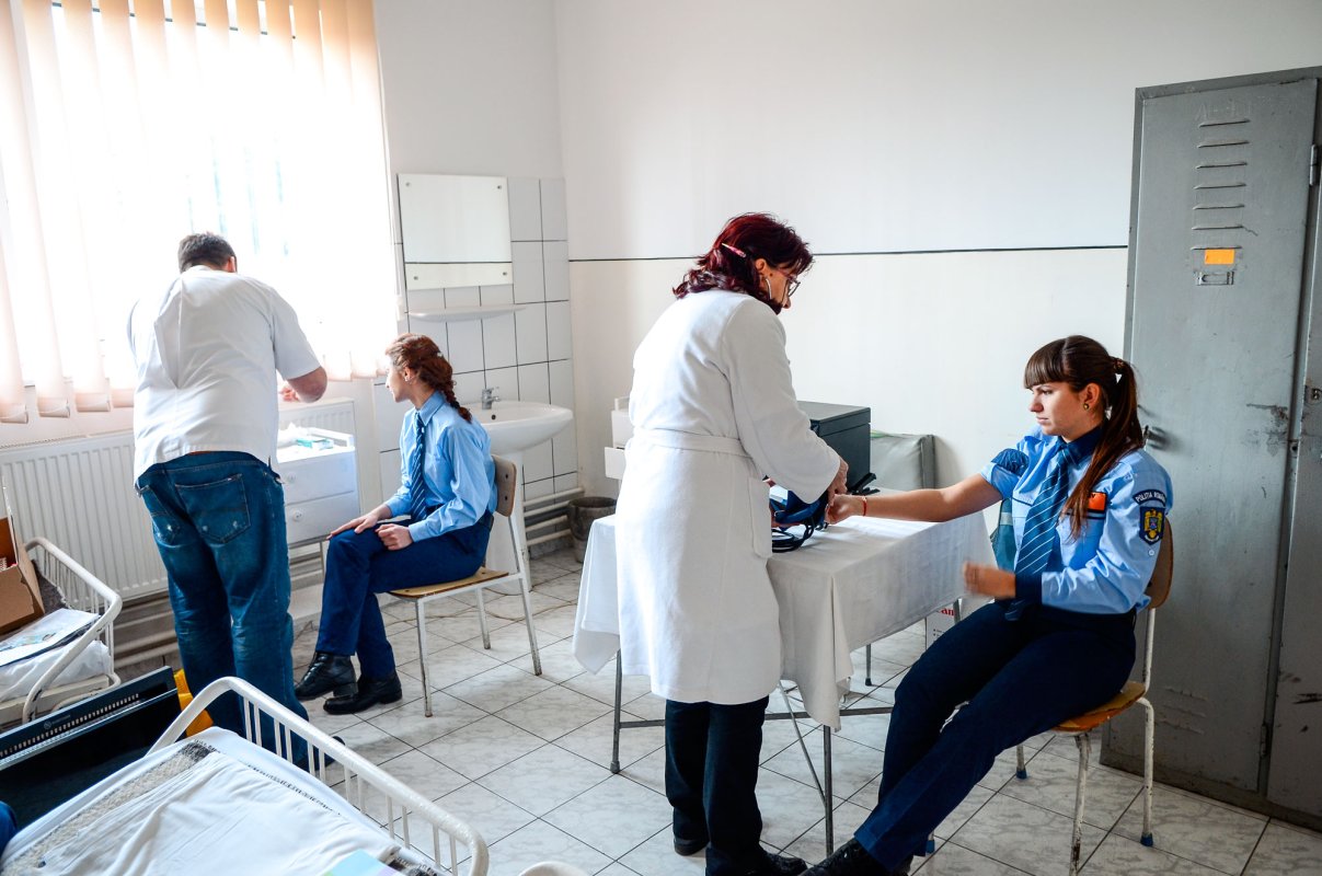80 de viitori polițiști au donat sânge la Câmpina 63500