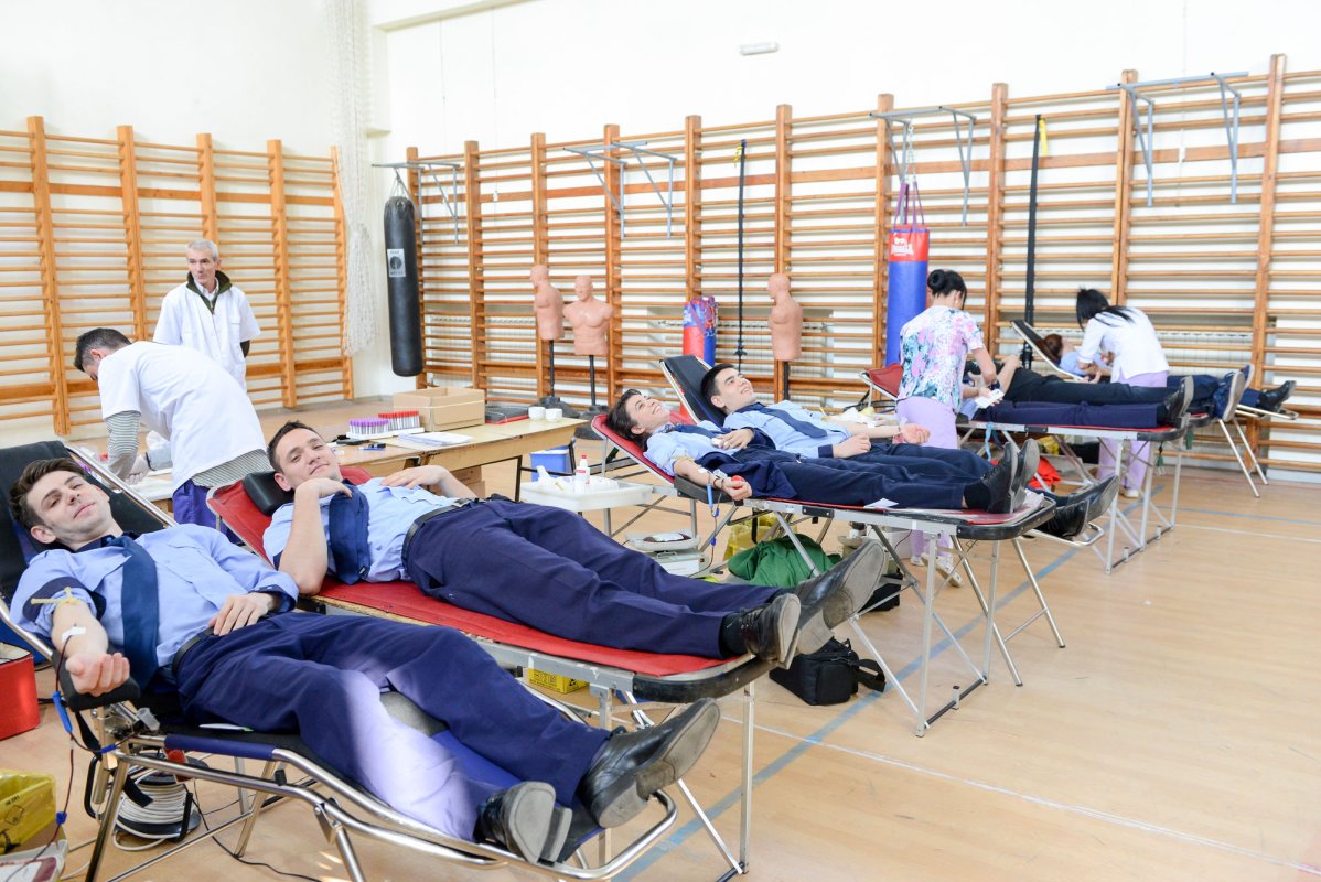Donare de sânge la Academia de Poliţie din Capitală 63442