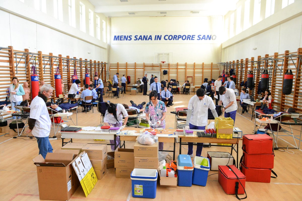Donare de sânge la Academia de Poliţie din Capitală 63443