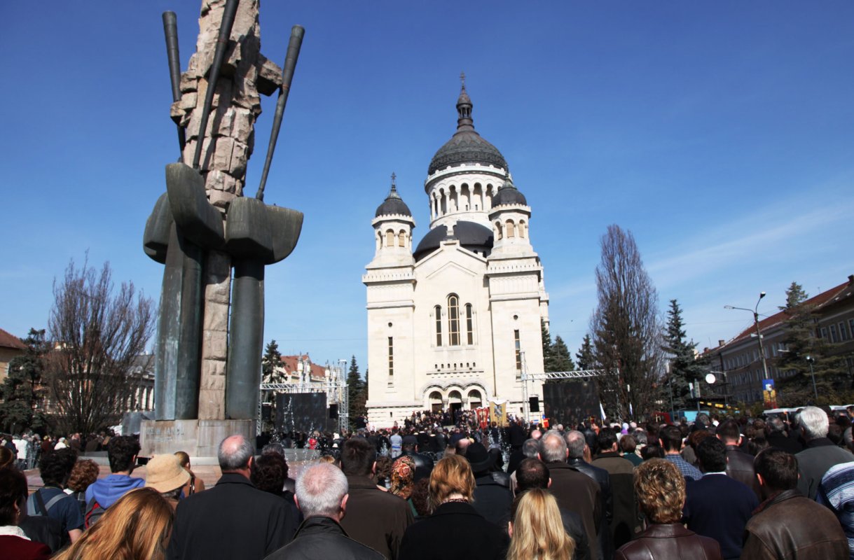 Moaștele Sfântului Gheorghe de Drama aduse la Cluj-Napoca 63392