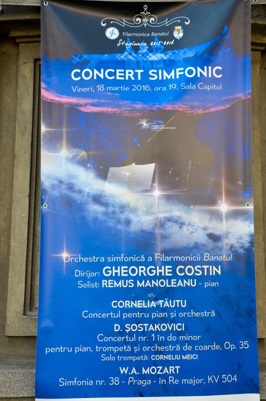 Suită de evenimente muzicale inedite la Filarmonica Banatul din Timişoara 63417