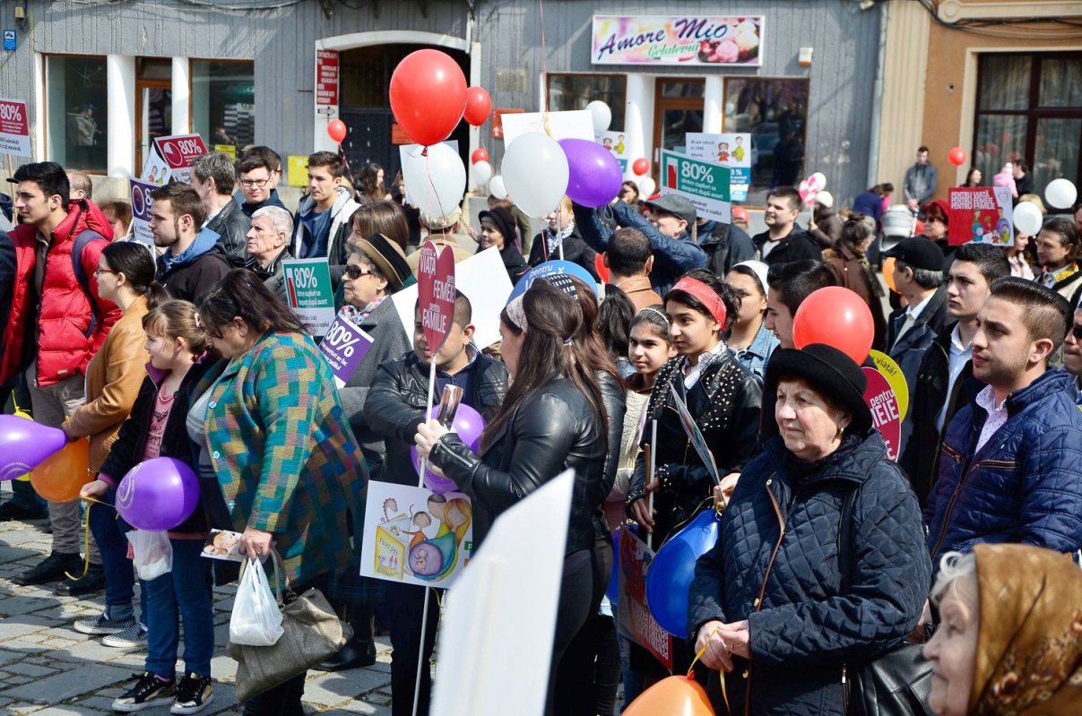 „Marșul pentru viață”, în eparhii transilvane 62706