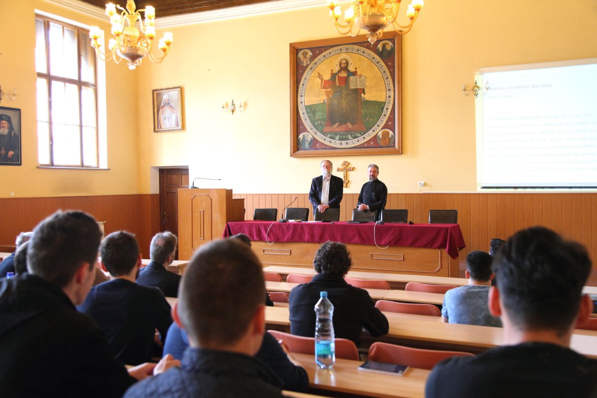 Profesorul Martin Tamcke a conferenţiat la Sibiu 62199