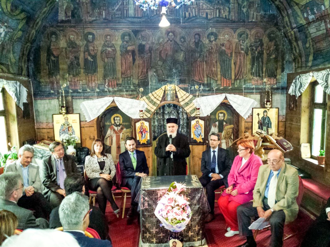 Slujbă de binecuvântare a monumentului academicianului Cornelia Bodea 61938