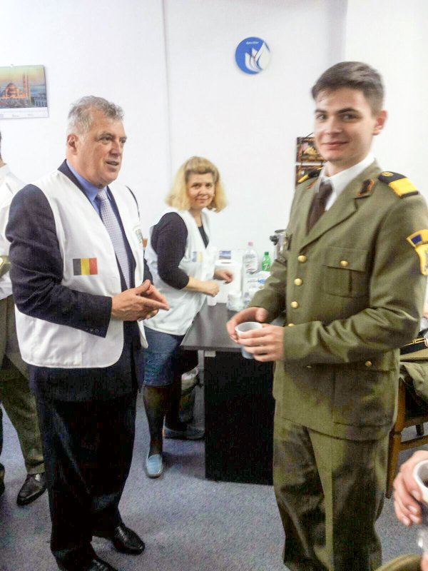 Studenţi de la Academia Tehnică Militară au donat sânge 61960