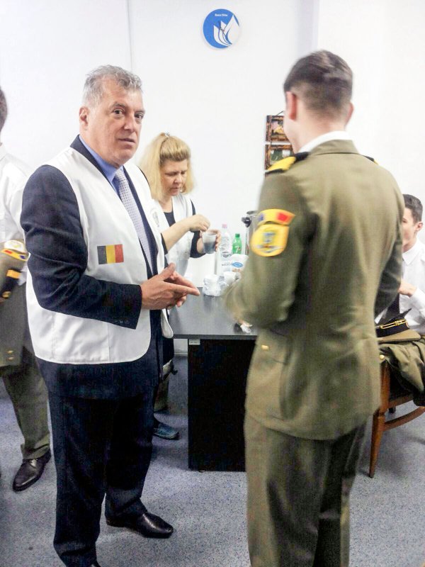 Studenţi de la Academia Tehnică Militară au donat sânge 61961