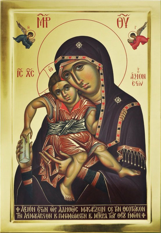 Copie a icoanei Axion Estin, la Alba Iulia 61775