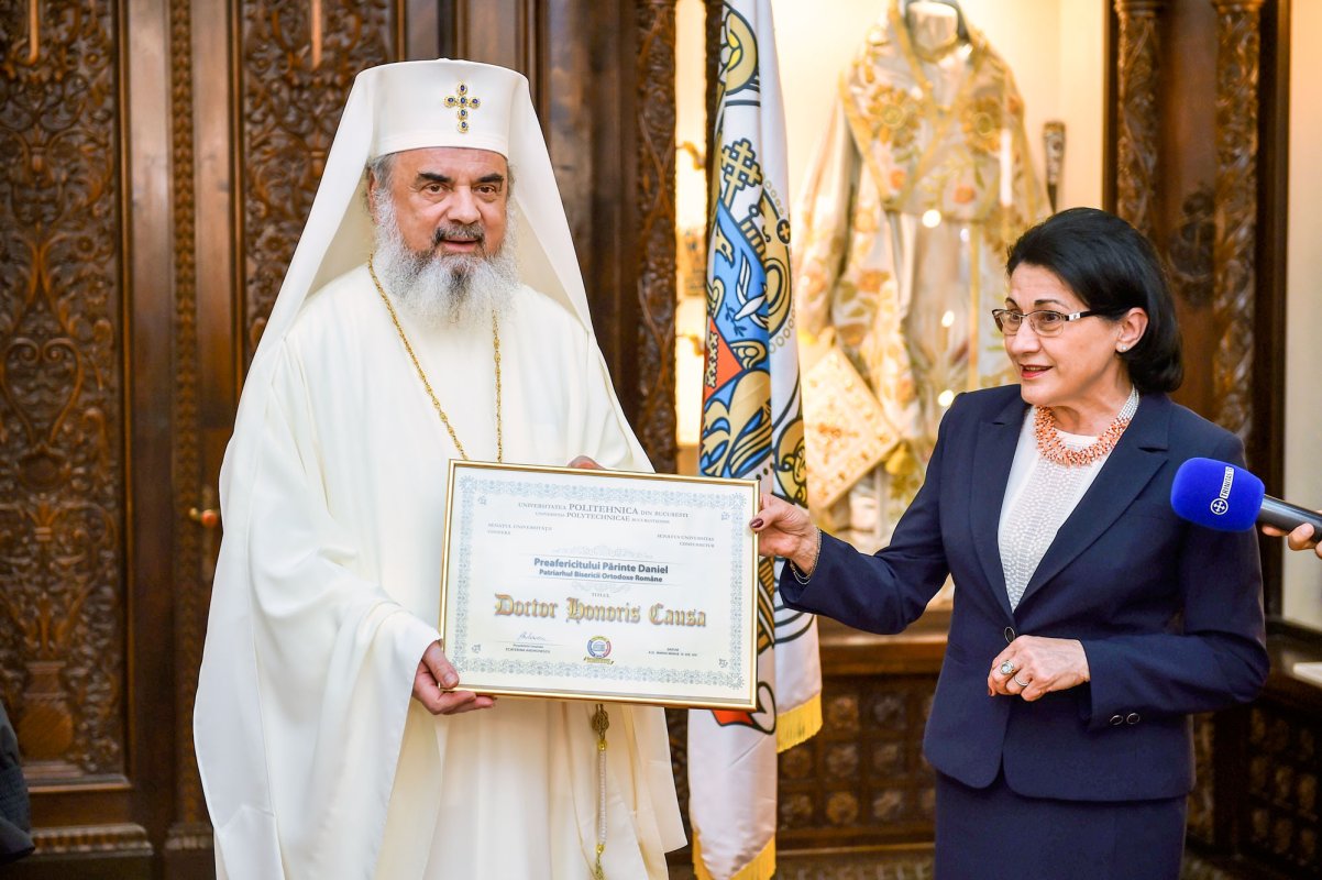 Patriarhul României este Doctor Honoris Causa al Universității Politehnica 61790