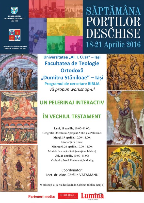 „Săptămâna Porţilor Deschise“, la Facultatea de Teologie Ortodoxă din Iaşi 61757