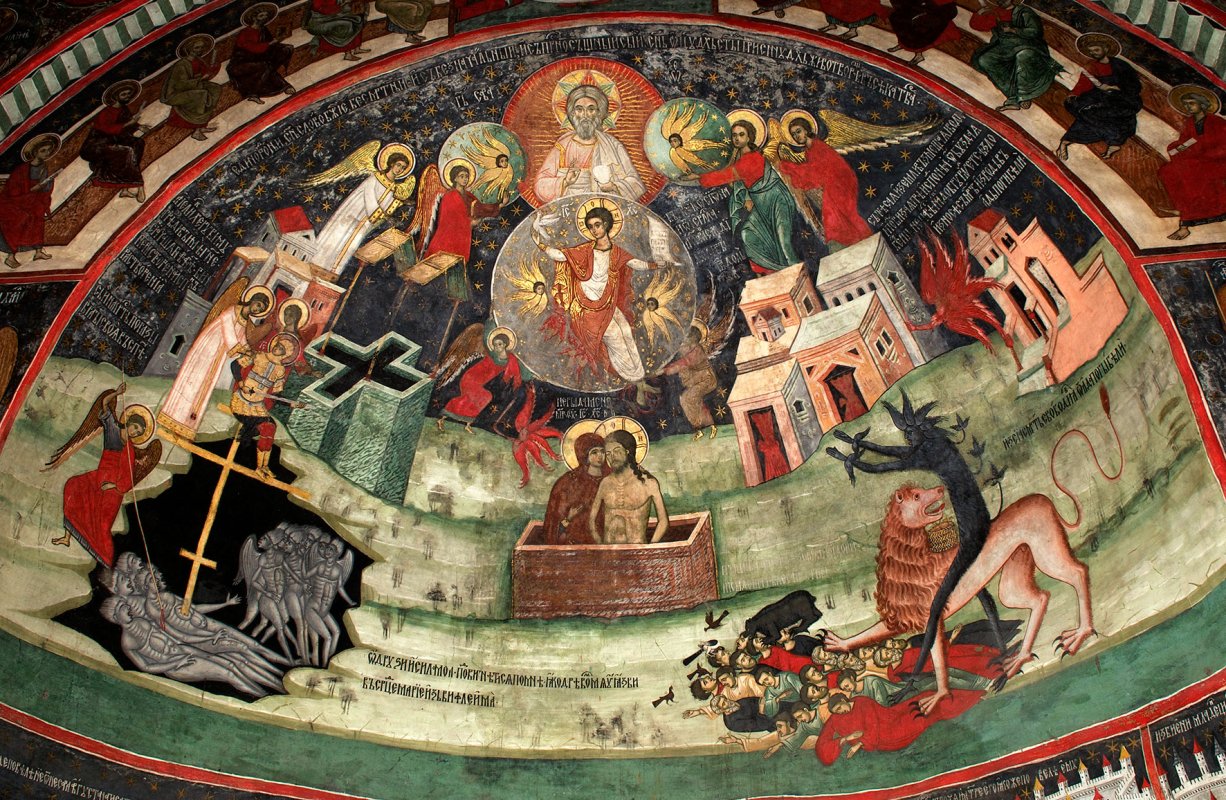 Teză de doctorat despre pictura Mănăstirii Sucevița, la Universitatea din Atena 61565