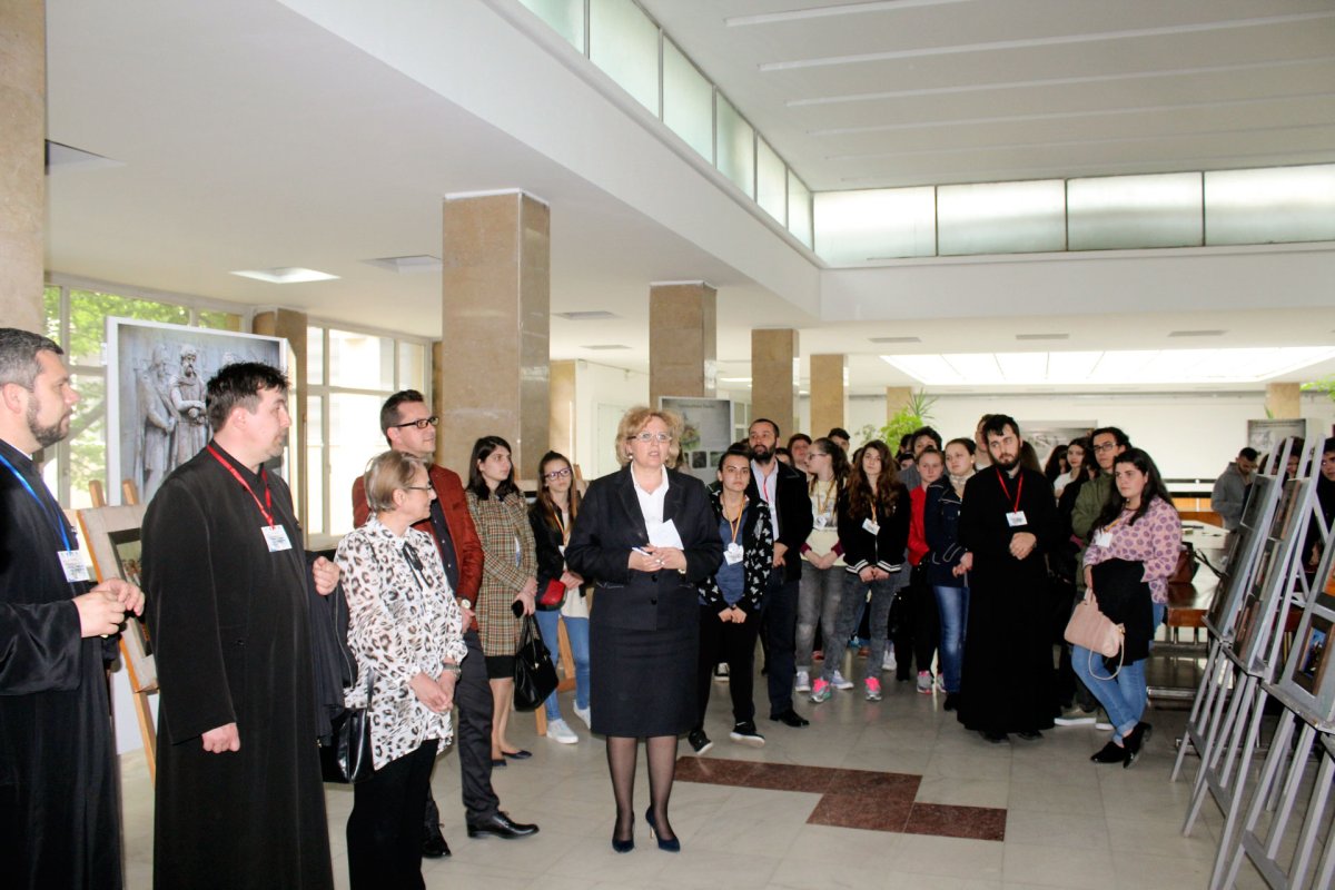 Elevii olimpici la religie, oaspeți ai Universității de Vest din Timișoara 61475