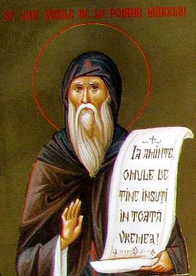 Sfânta şi Marea Luni (Denie); Sfântul Apostol şi Evanghelist Marcu; † Sfântul Cuvios Vasile de la Poiana Mărului 61245