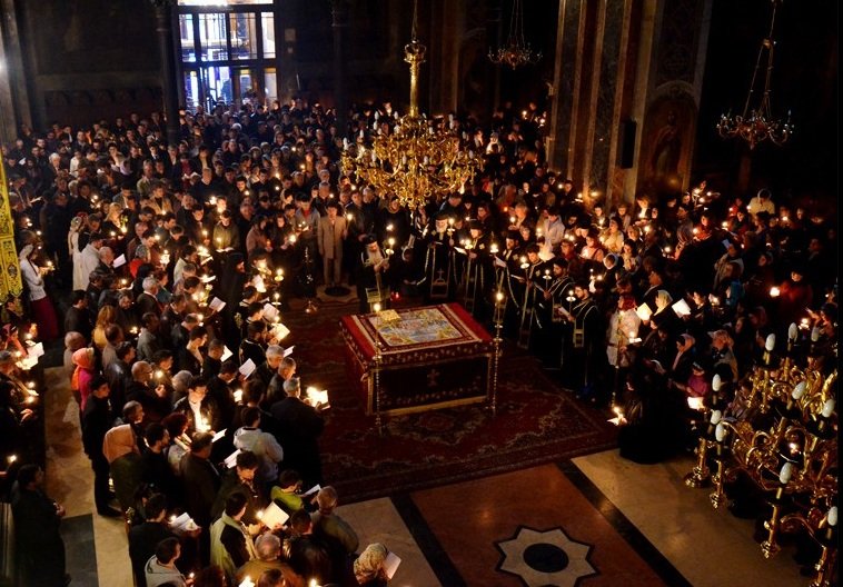 Săptămâna Patimilor la Catedrala Mitropolitană din Iaşi 61085