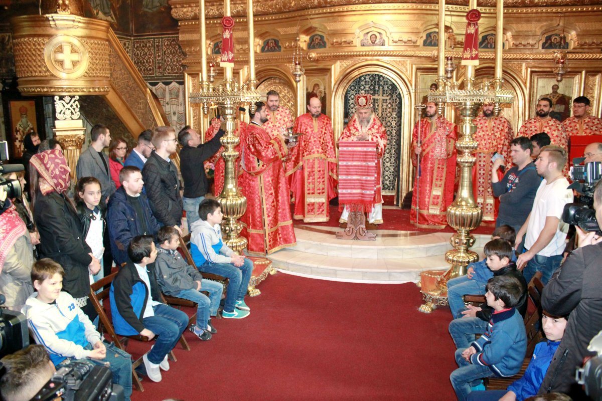 Rânduiala Spălării picioarelor la Catedrala Arhiepiscopală din Galaţi 60935