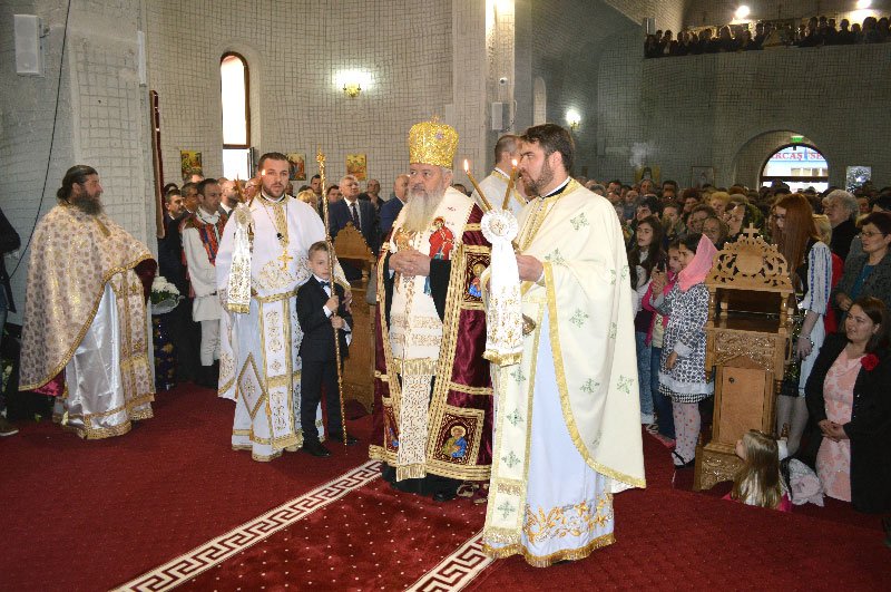 Slujbă de binecuvântare la Dej 60723