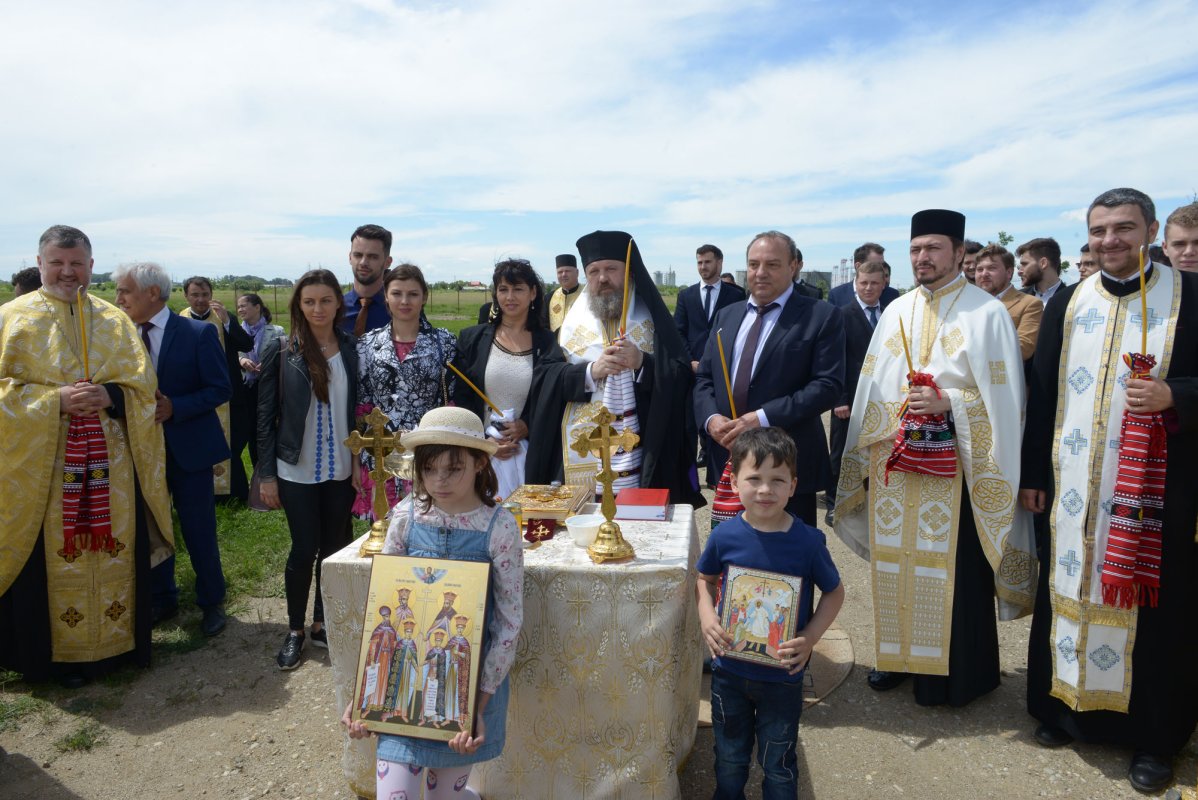 Piatră de temelie pentru o biserică în Capitală 60252