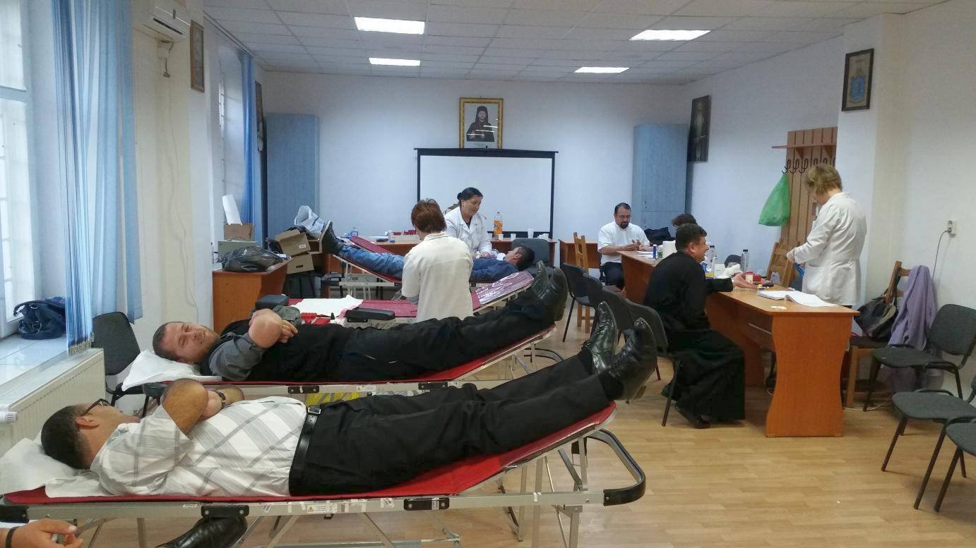 Donare de sânge la Protopopiatul Huşi 59780