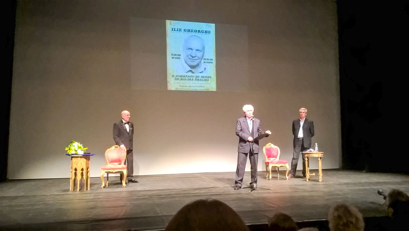 Ilie Gheorghe, o jumătate de secol în slujba scenei 59565