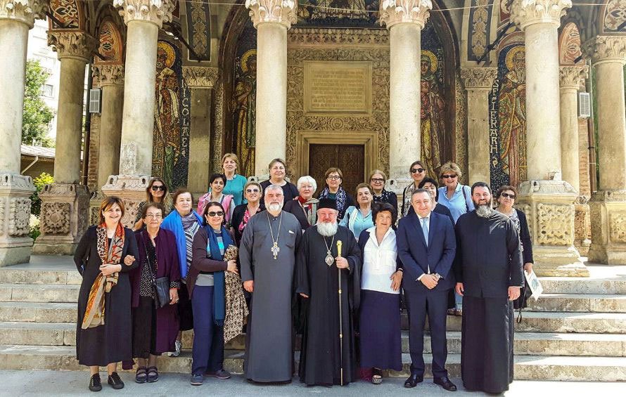 Pelerini georgieni la mănăstiri din Capitală și împrejurimi 59530