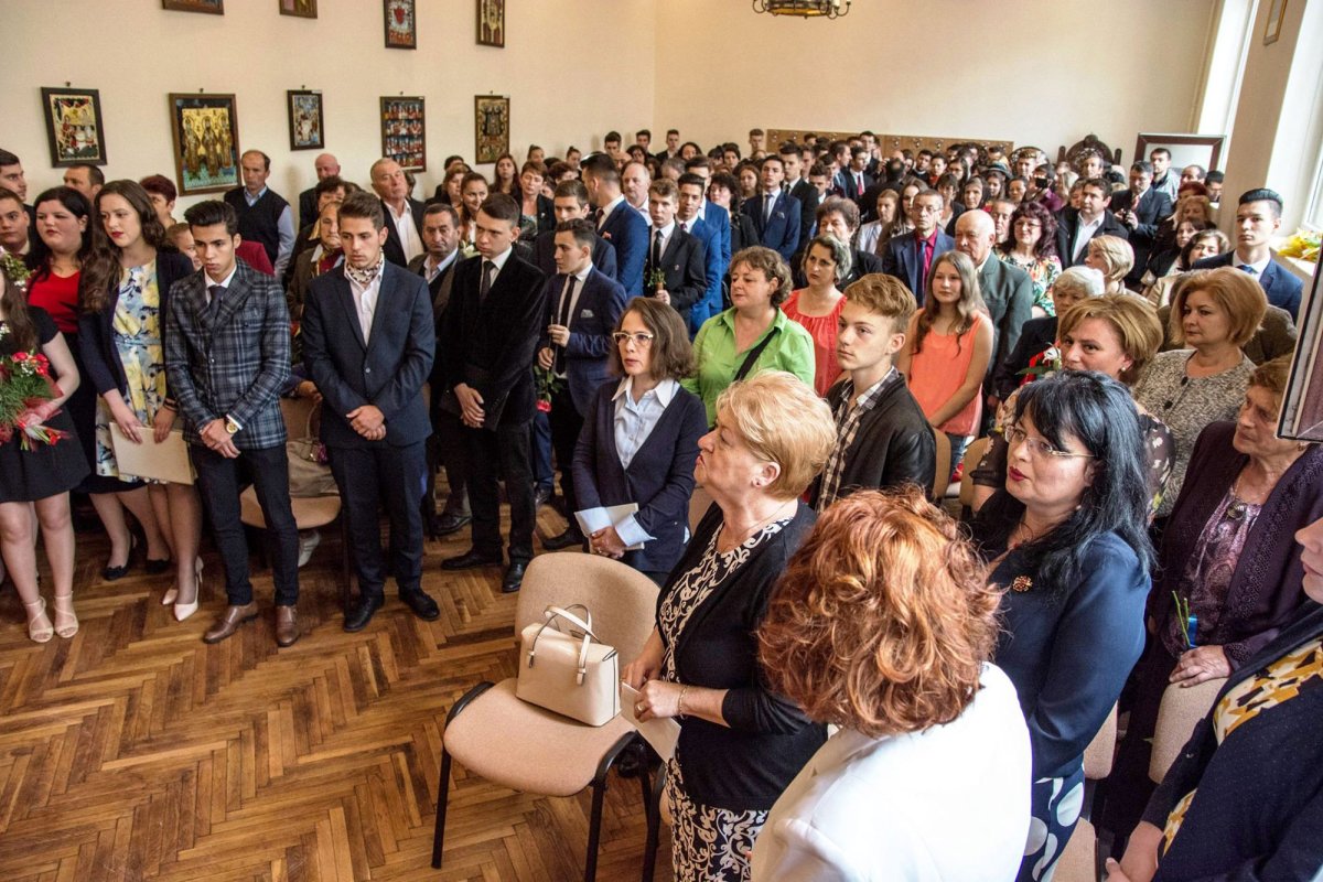 Festivitate la finalul clasei a XII-a, la Seminarul Teologic clujean 58969