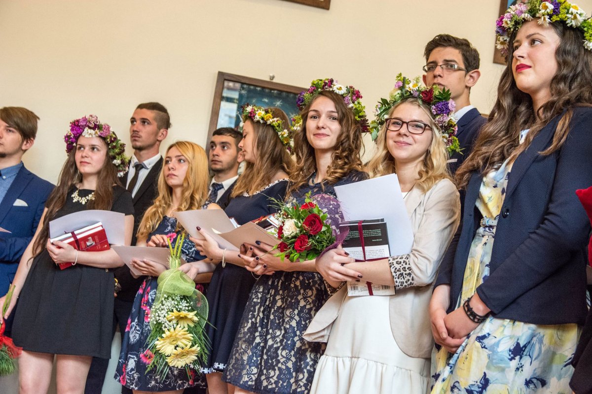 Festivitate la finalul clasei a XII-a, la Seminarul Teologic clujean 58970