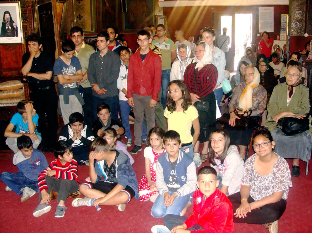 Lecţie de cateheză la Paraclisul „Sfântul Gheorghe“-Vechi din Craiova 58821