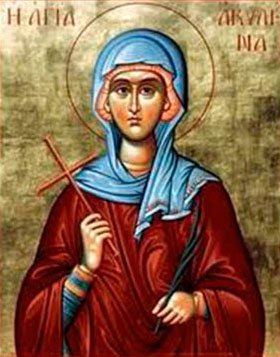 Sfânta Muceniţă Achilina; Sfântul Ierarh Trifilie, Episcopul Lefcosiei din Cipru 58515