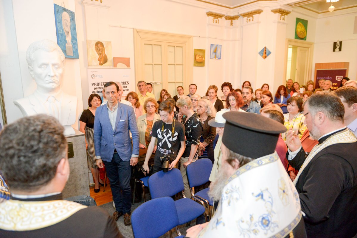 A fost dezvelit bustul inspectorului şcolar Ioan Jinga 58369