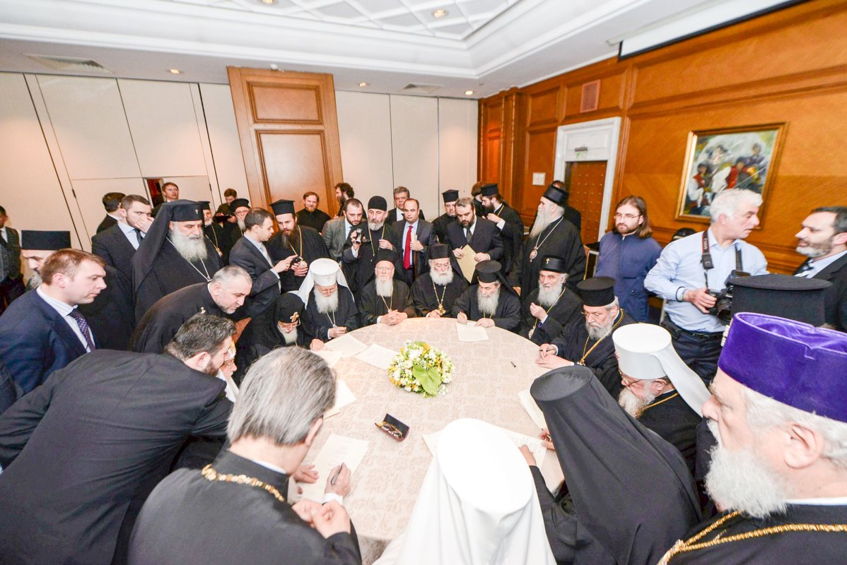 Sfântul și Marele Sinod al Bisericii Ortodoxe 58310